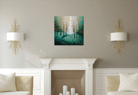 Edge of Stillness Forest Light