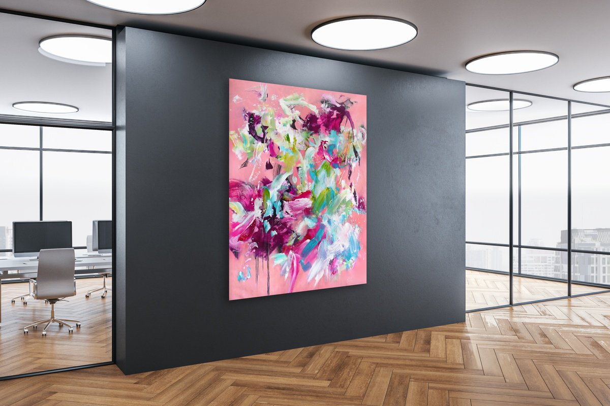  Feeling Inspired By Kirsten Handelmann, 47 X 63, Artwork For Sale On Artfinder