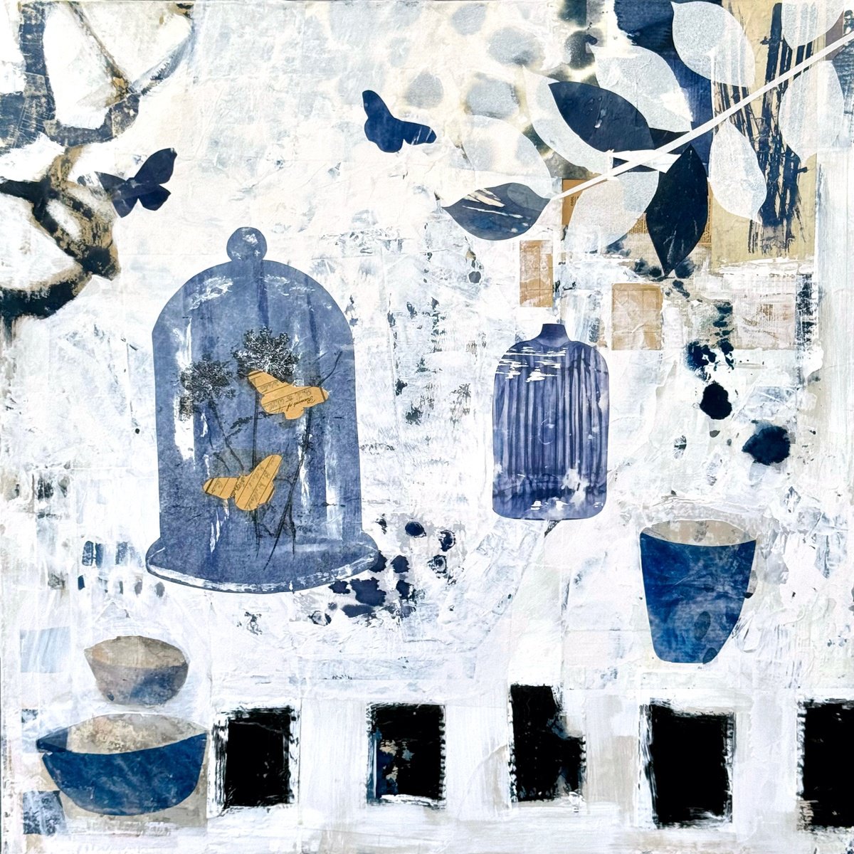 Gatherings By Adam Collier Noel, 36 X 36, Artwork For Sale On Artfinder