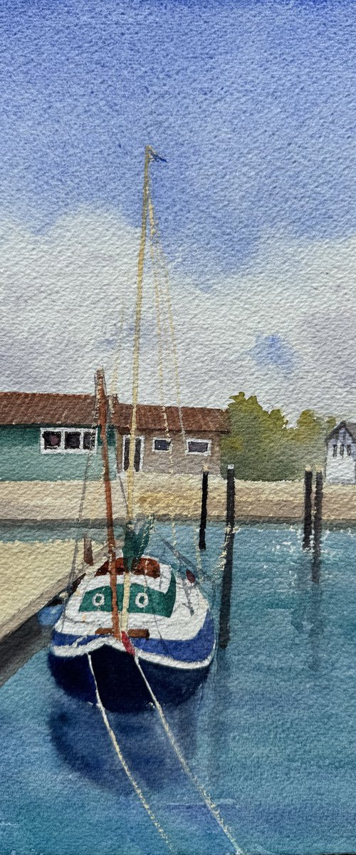 Boat at Munkmarsch by Shelly Du