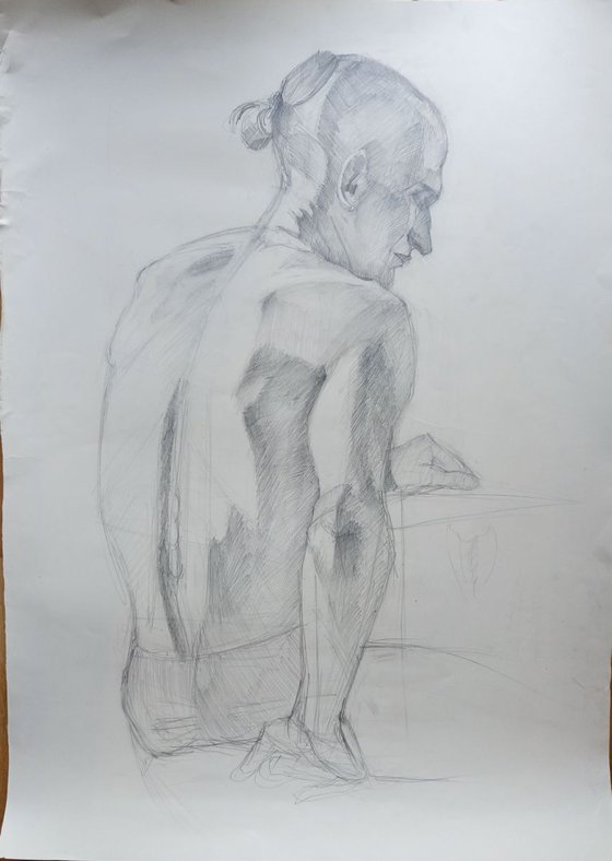 Young Man Sketch.#1