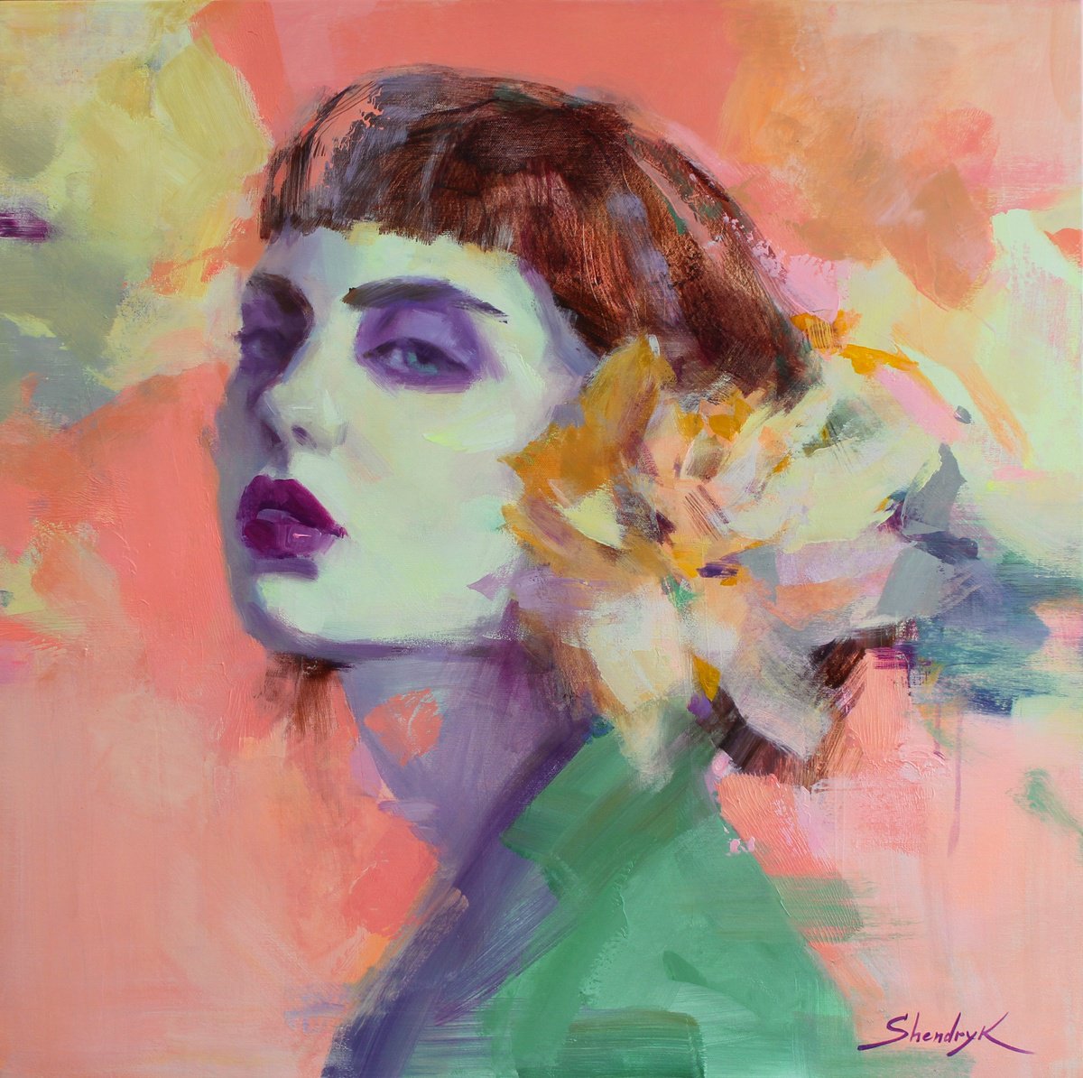 Scent Of Memory By Tetiana Shendryk, 30 X 30, Artwork For Sale On Artfinder