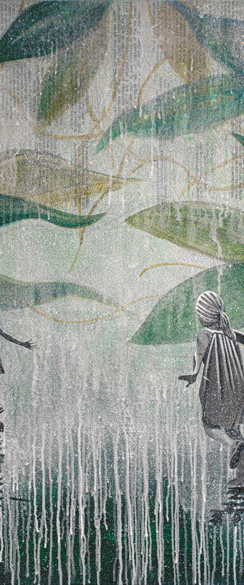 A HARD RAIN'S A-GONNA FALL II by db Waterman