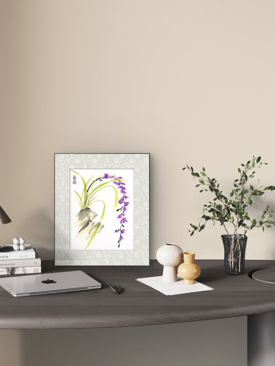 Purple Orchid Cascade
