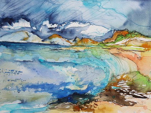 Scottish Beach by Michael Arndt