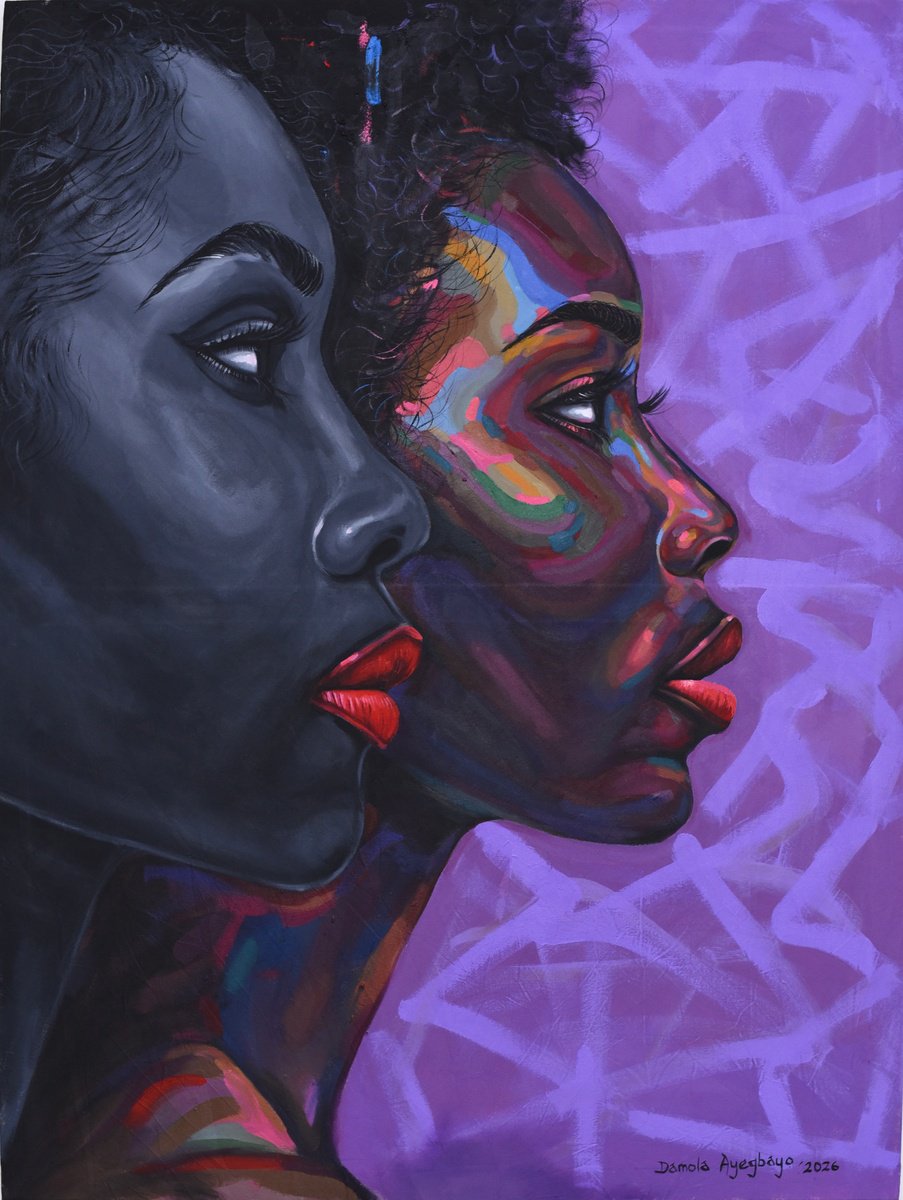 Strength In Diversity 6 By Damola Ayegbayo, 36 X 48, Artwork For Sale On Artfinder