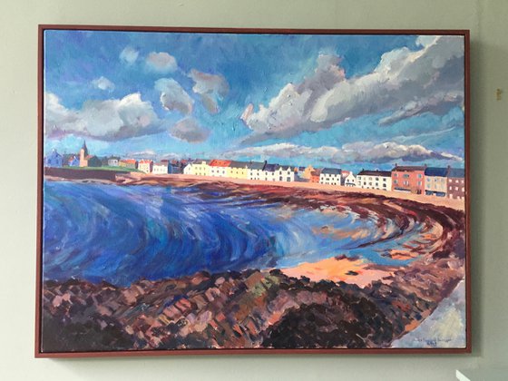 'Looking West At Anstruther'