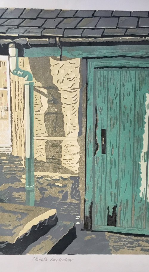 Mabel’s back door by Rosalind Forster