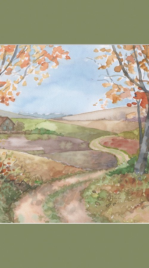 The warmth of autumn by Jolanta Czarnecka