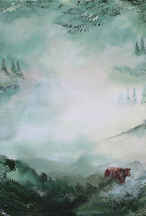 Deeper into the forest by Katerina Koroleva