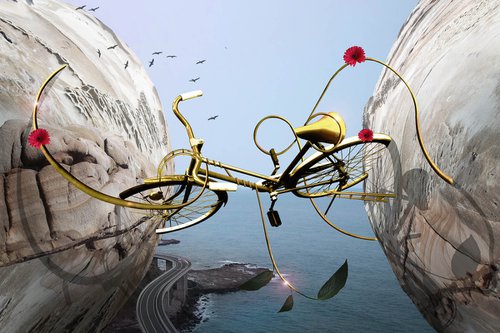 Bicycle Bridge by Vanessa Stefanova