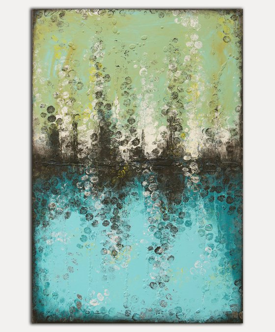 Boiling Bubbles Turquoise