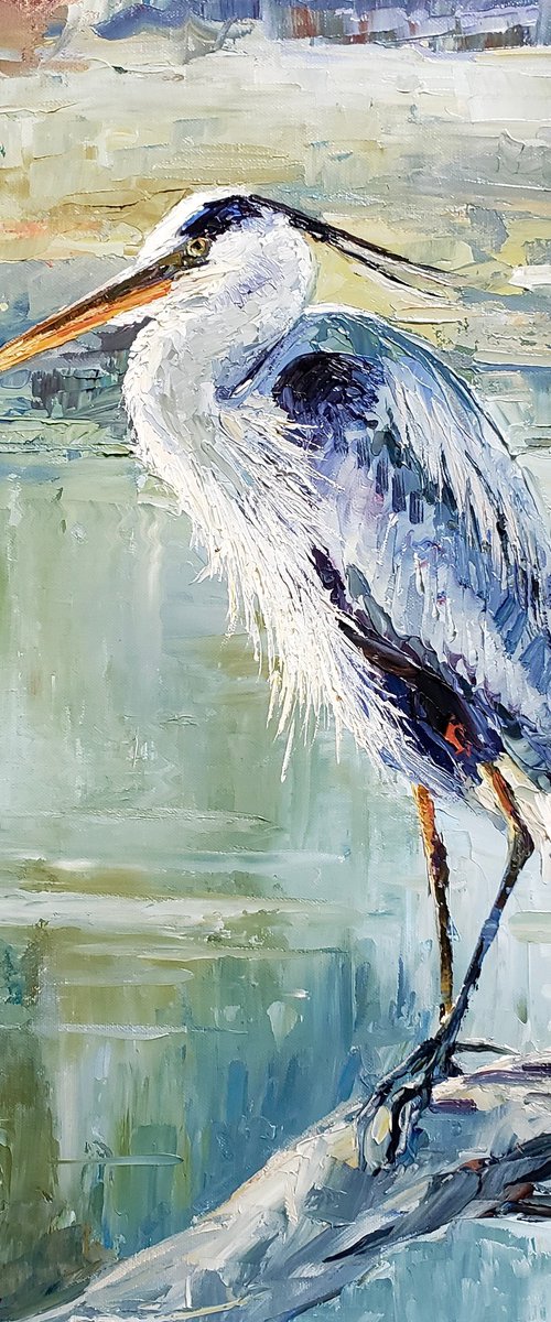 Heron. by Irina Alexandrina