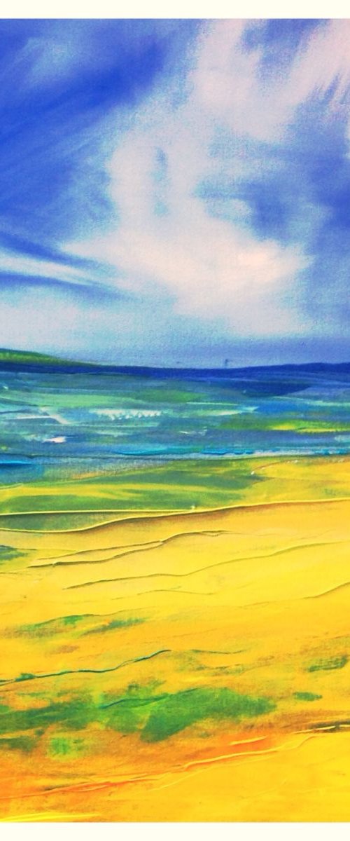 cast at sea by Linda Collins Lamb