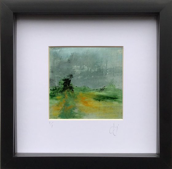 Edit 26 - Small, exclusive framed painting