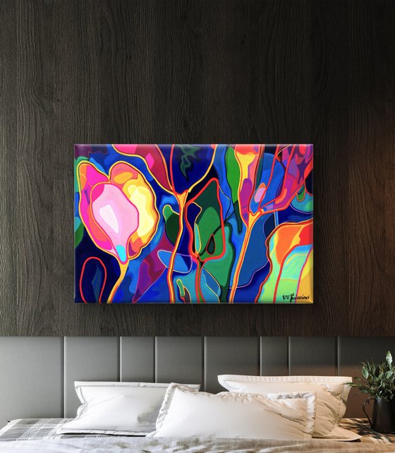 Jazz Style Flowers #1