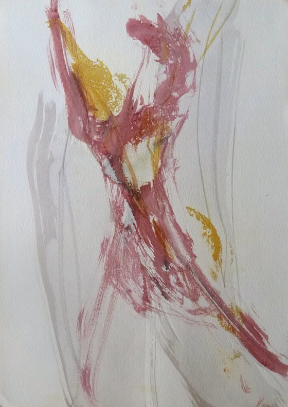 The Abstract Dancer, 41x29 cm ESA4