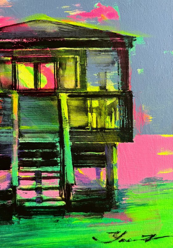 Pink wind
