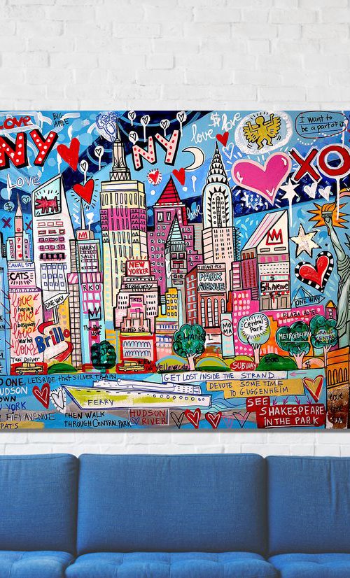its summer in New York by Mercedes Lagunas