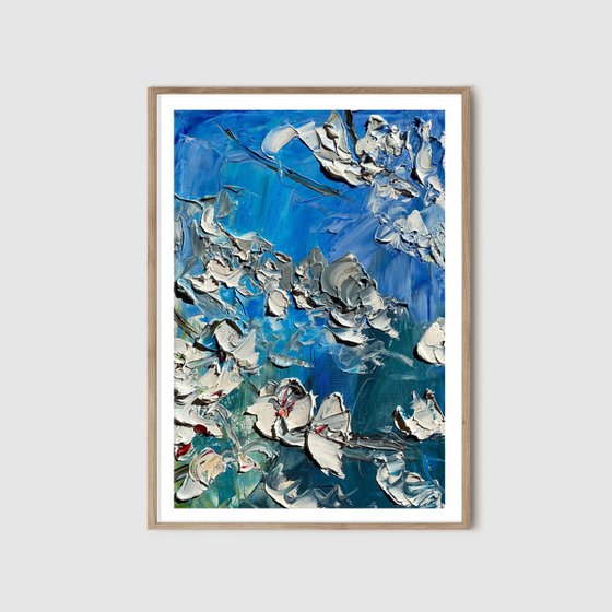 Impasto Blossom Painting