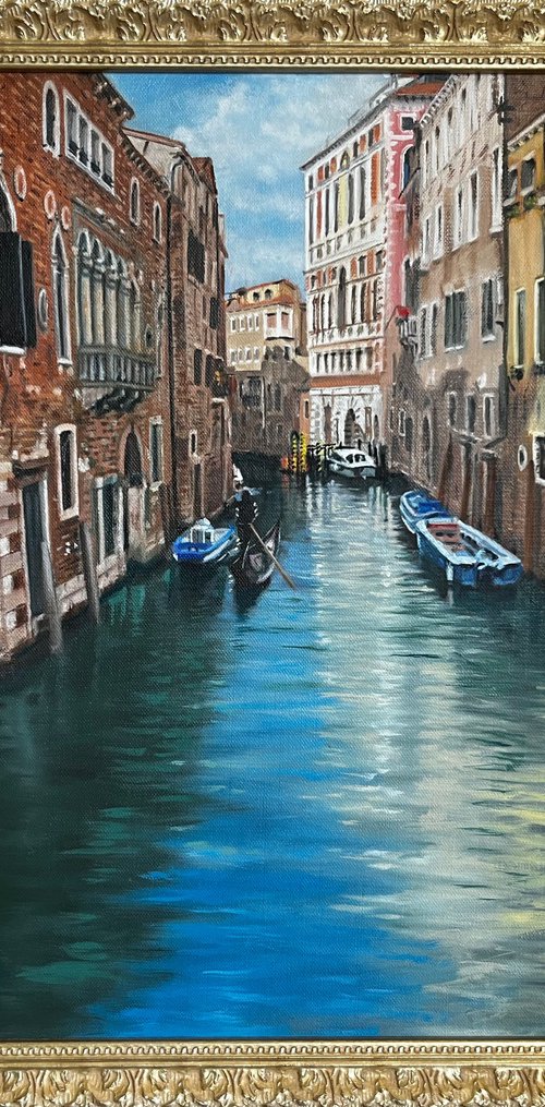 Ethereal Waters: A Venetian Afternoon by Angelo Di Carlo