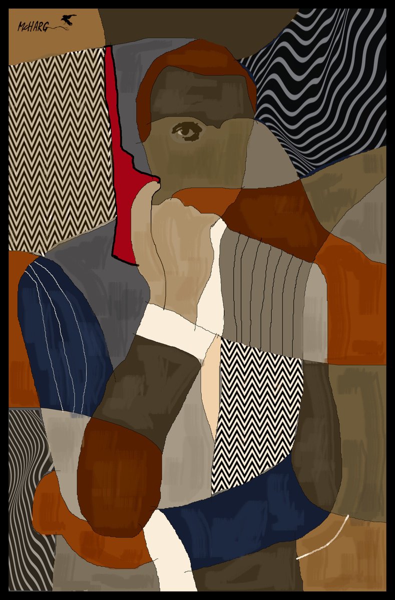 Organic Abstract Painting By Joe Mcharg, 36 X 54, 007, Original Artwork