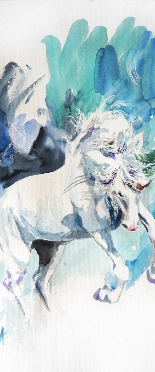 PRANCING HORSE by Nicolas GOIA
