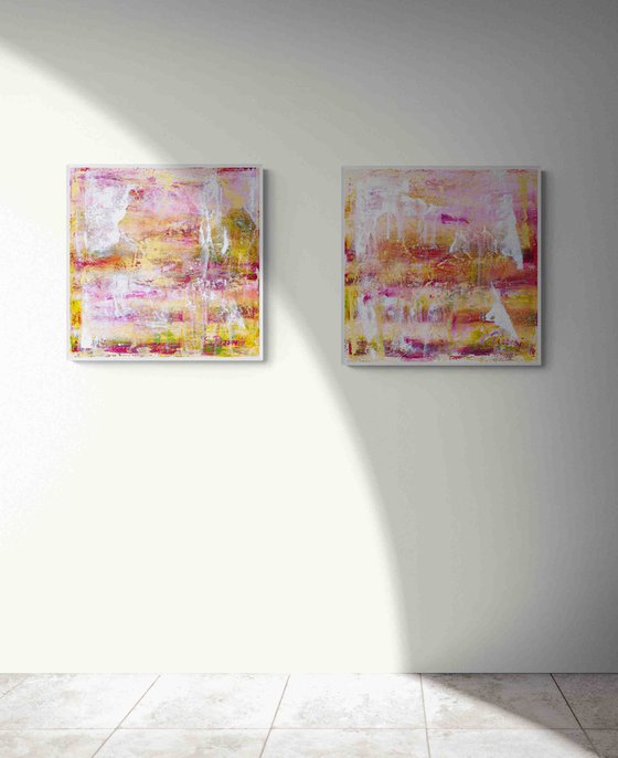 Sunset in Rome - Diptych