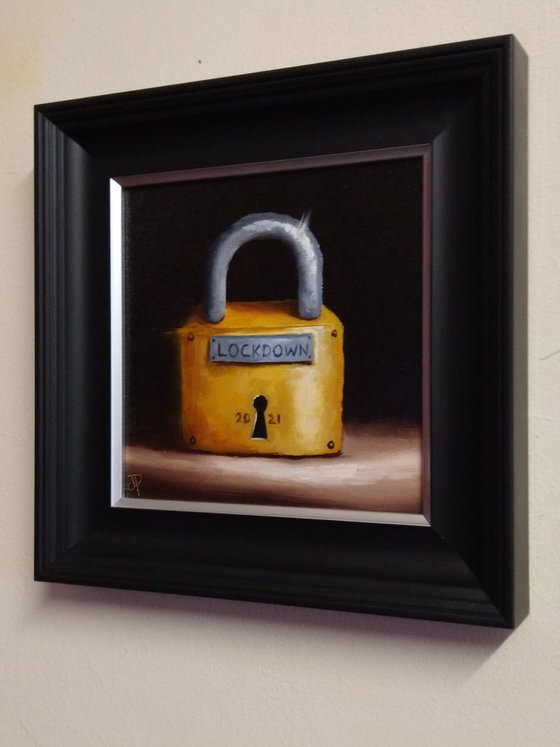 2021 Lockdown Padlock #1still life