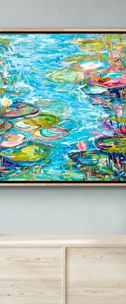 "Dancing reflections...Lights Up" by Julia Borg