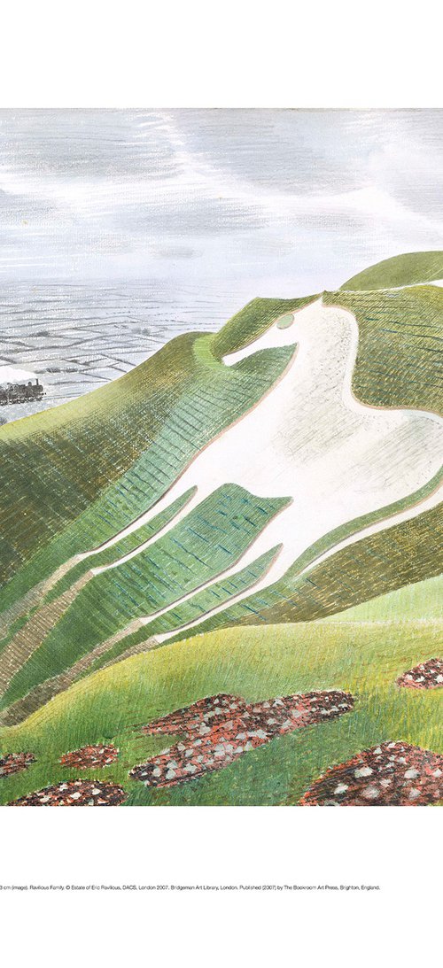 Westbury Horse by Eric Ravilious