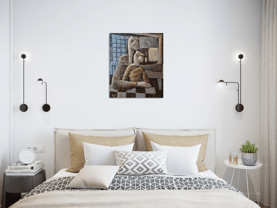 Cubist Embrace