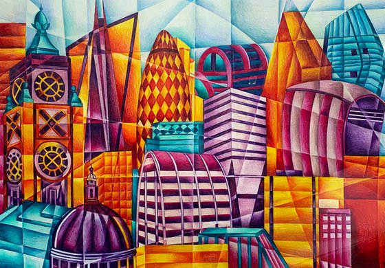 Bright Shapes of the City