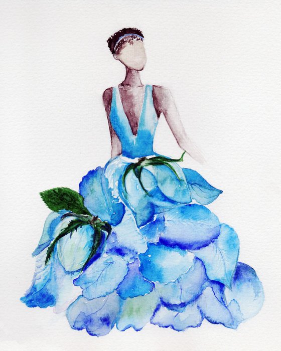 Lady Blue Rose
