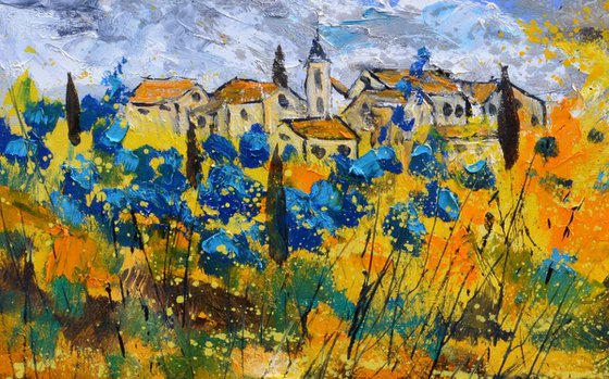 Blue flowers in Provence