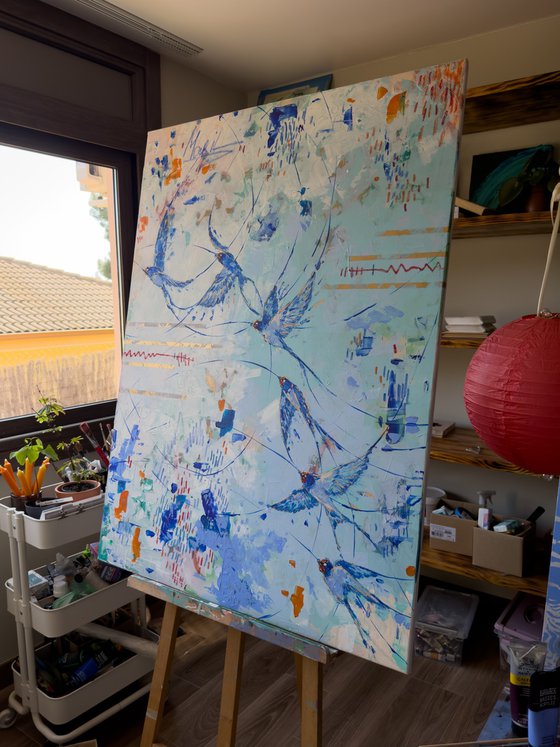 “Flight of freedom”