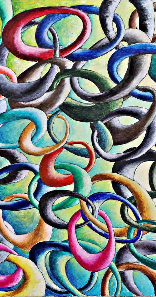 Cadena de favores . Chain of favors. by Jesús Gómez