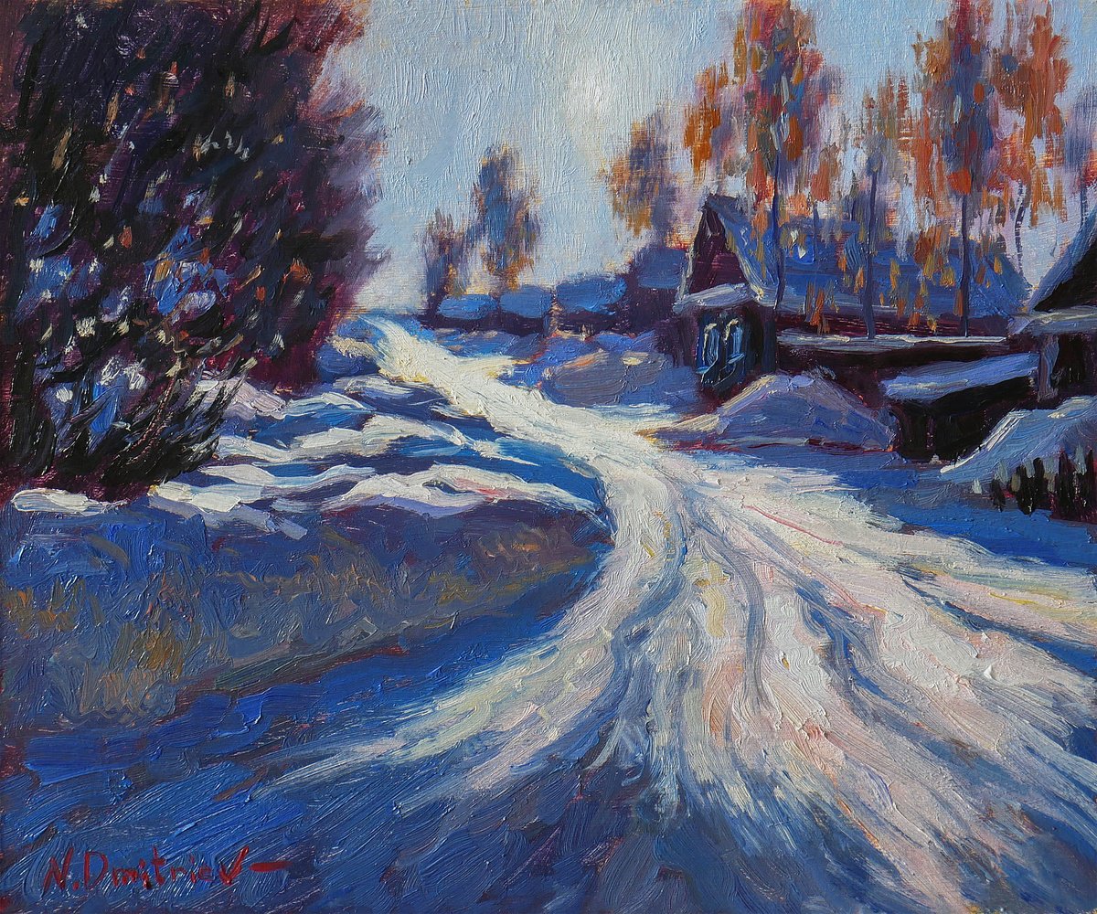 The Bright Sun Of Winter by Nikolay Dmitriev