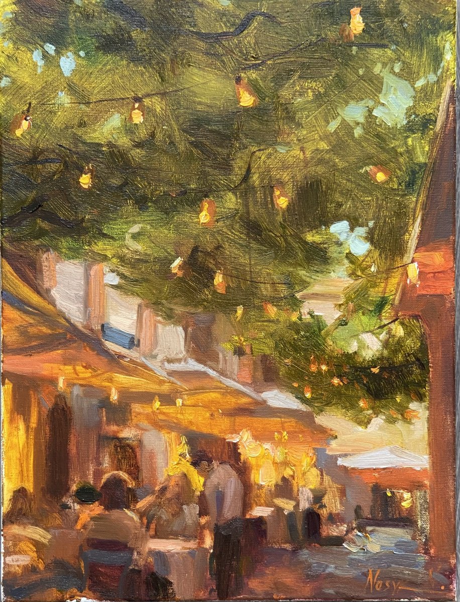 Trastavere Evening by Nataliia Nosyk