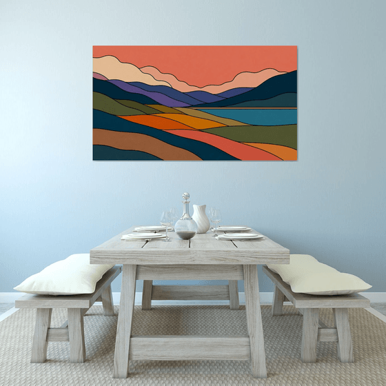 Flowing Landscape #36