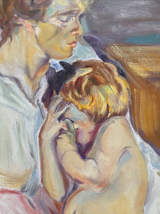 Mother and daughter