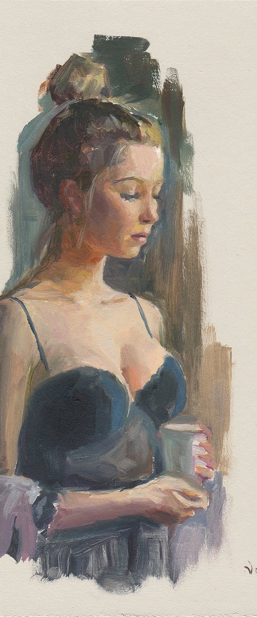 Morning coffee #2 by Vachagan Manukyan