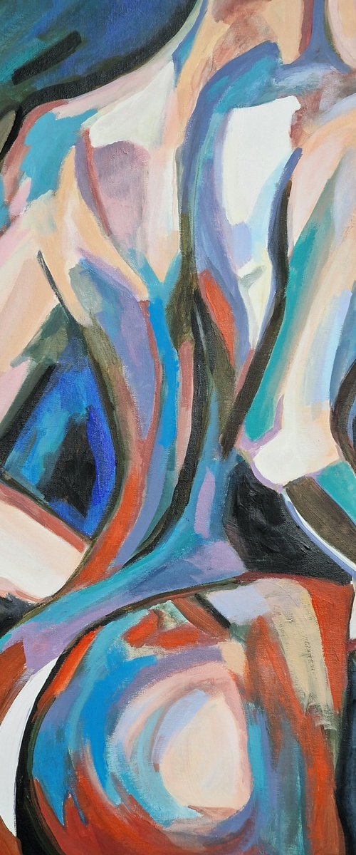 Nude Abstract by Alexandra Djokic