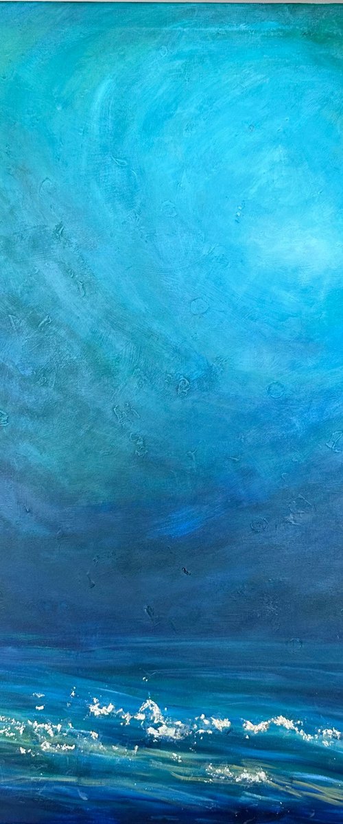 Night Sea Sparkles by Clare Hoath