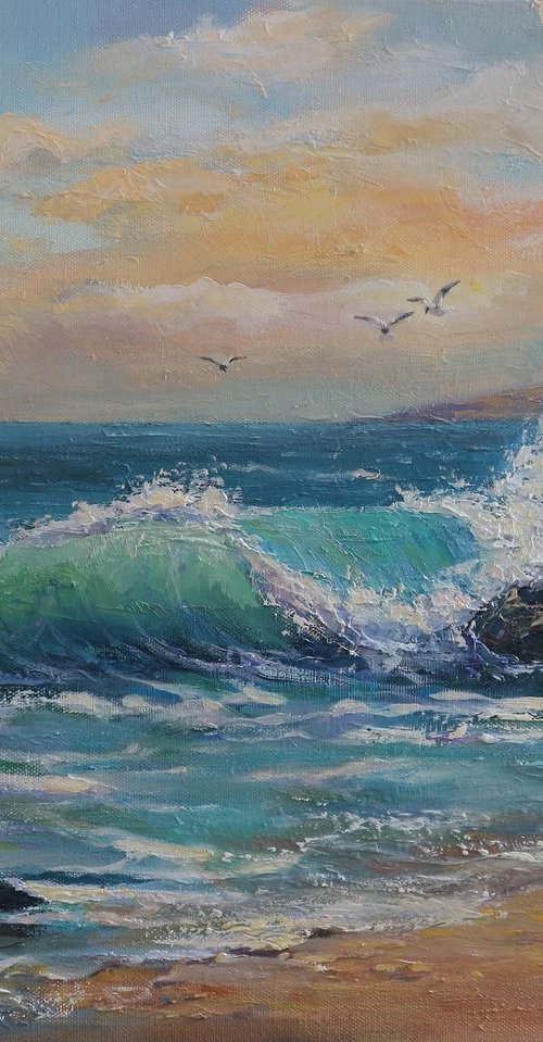 Seascape16.2 by Olga Lomax