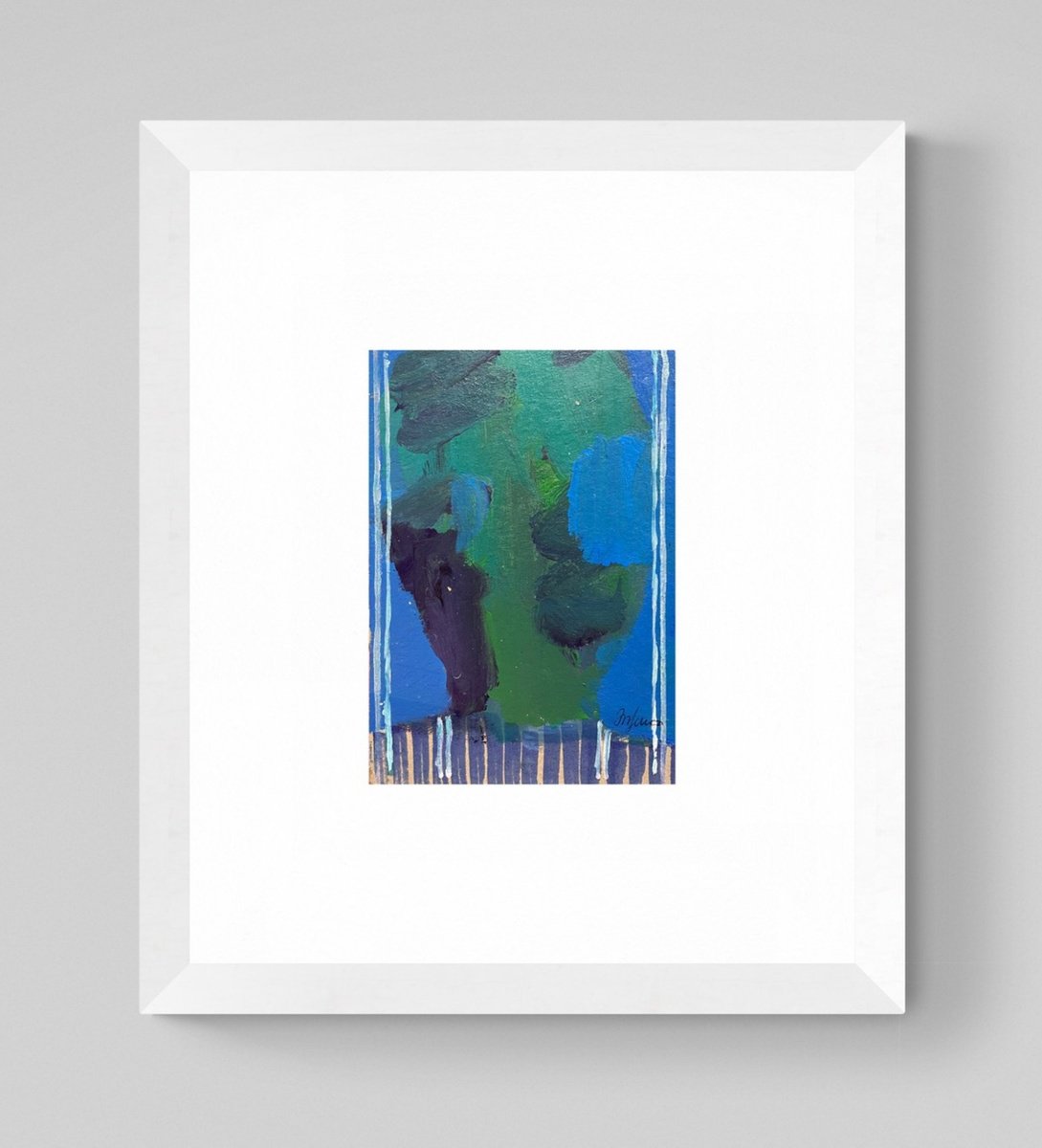 Abstracted Face Series 4 By Gela Mikava, 12 X 14, Artwork For Sale On Artfinder