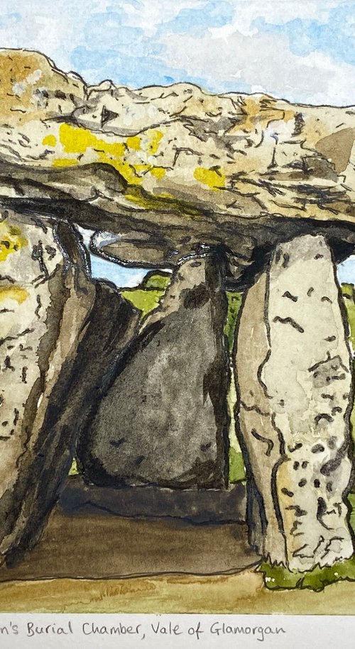 St Lythan's Burial Chamber, Vale of Glamorgan by Kaz  Jones