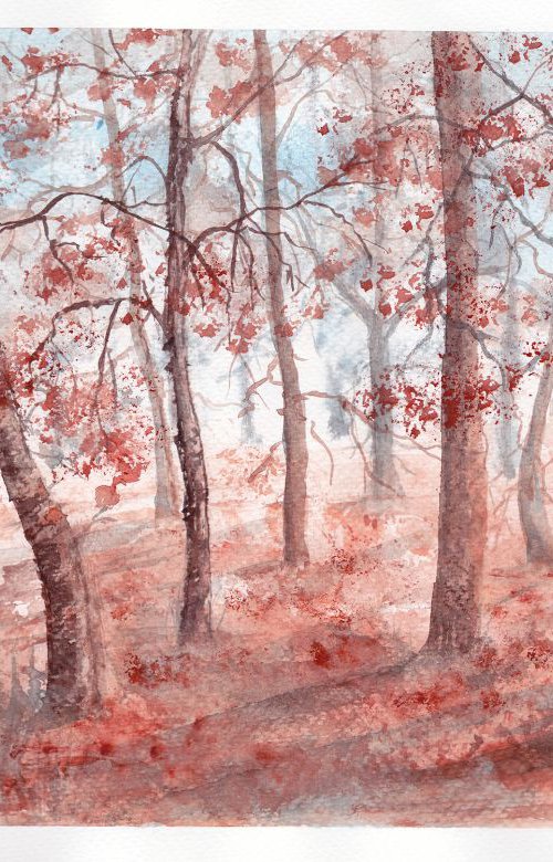 Autumn Forest by Yulia Schuster