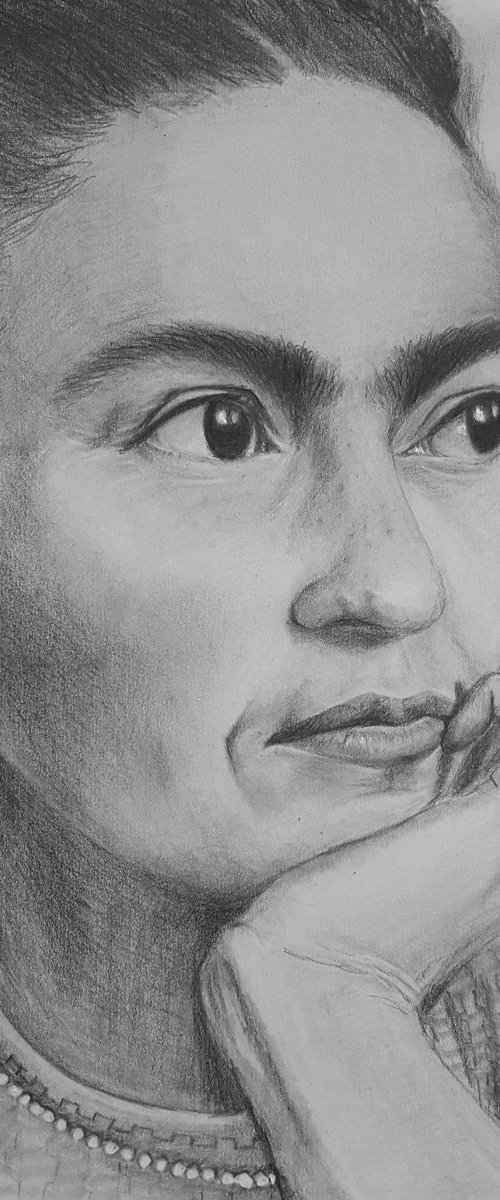 Frida Kahlo (framed) by GITTI gv