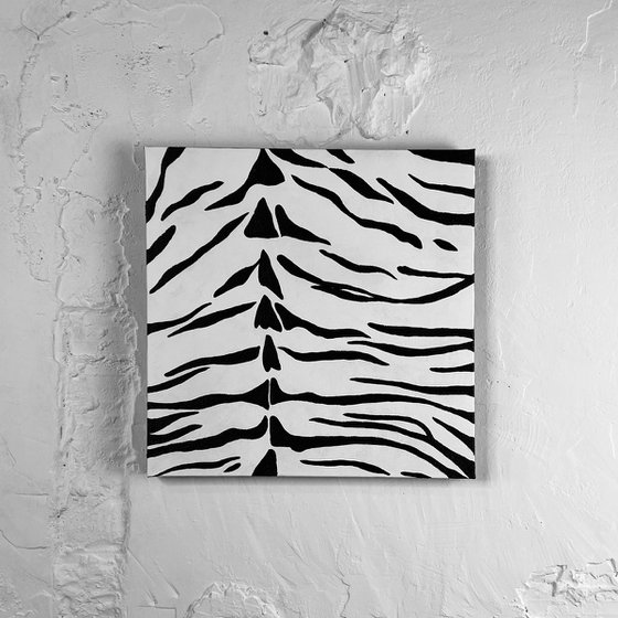 Monochrome Tiger Pattern